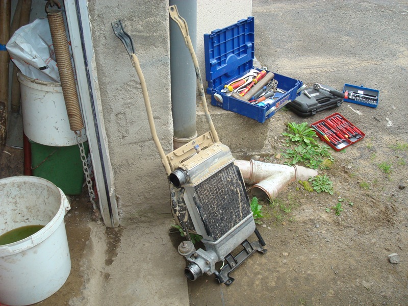 démontage intercooler